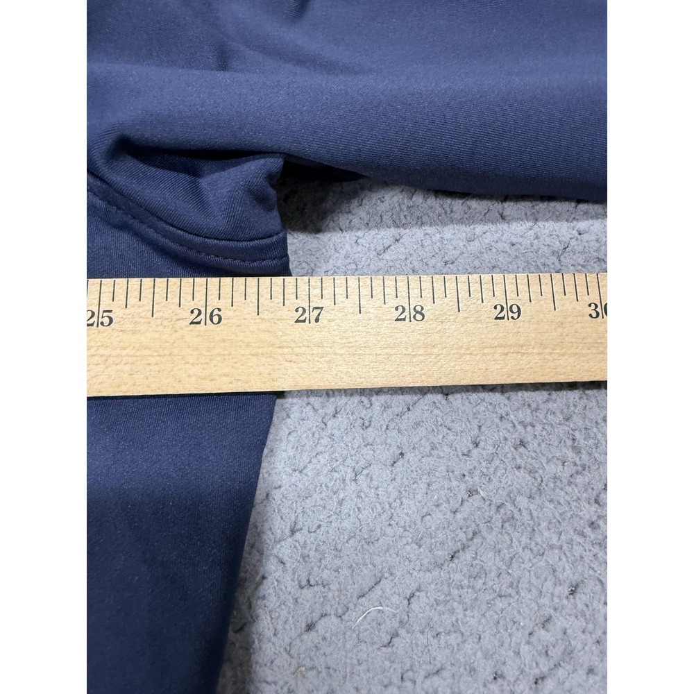 Peter Millar Pullover Mens 2XL Blue 1/4 Zip Long Sleeve Golf Performance Top - Picture 8 of 11